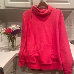 SPERRY TOPSIDER HOT PINK SWEATSHIRT.
